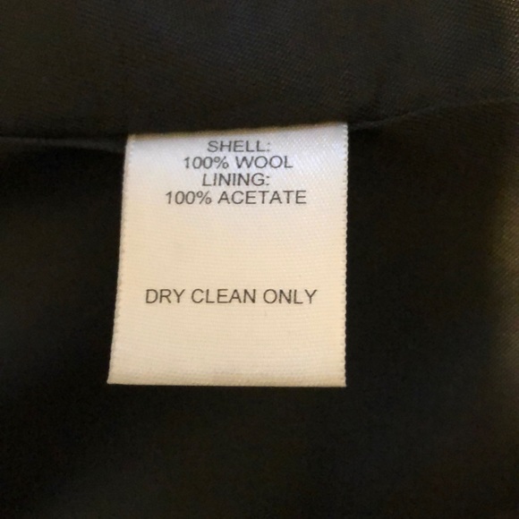 Talbots 100% Wool Black Suit Jacket - Picture 10 of 10